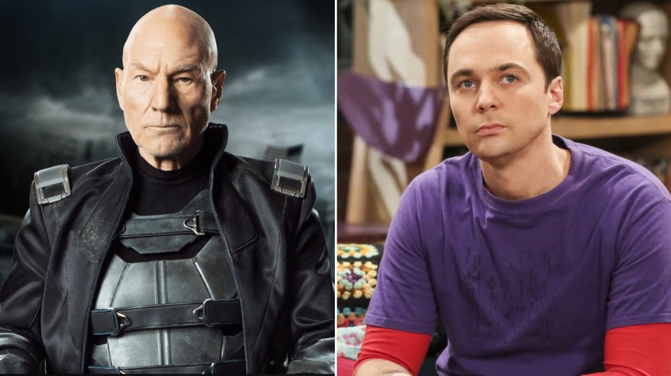 Patrick Stewart a Jim Parsons